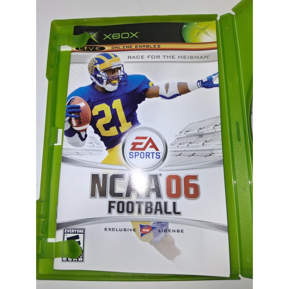 NCAA Football 06 - Microsoft Xbox - Race For The Heisman - Complete
